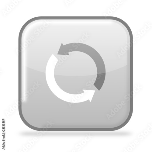 Button Refresh grau