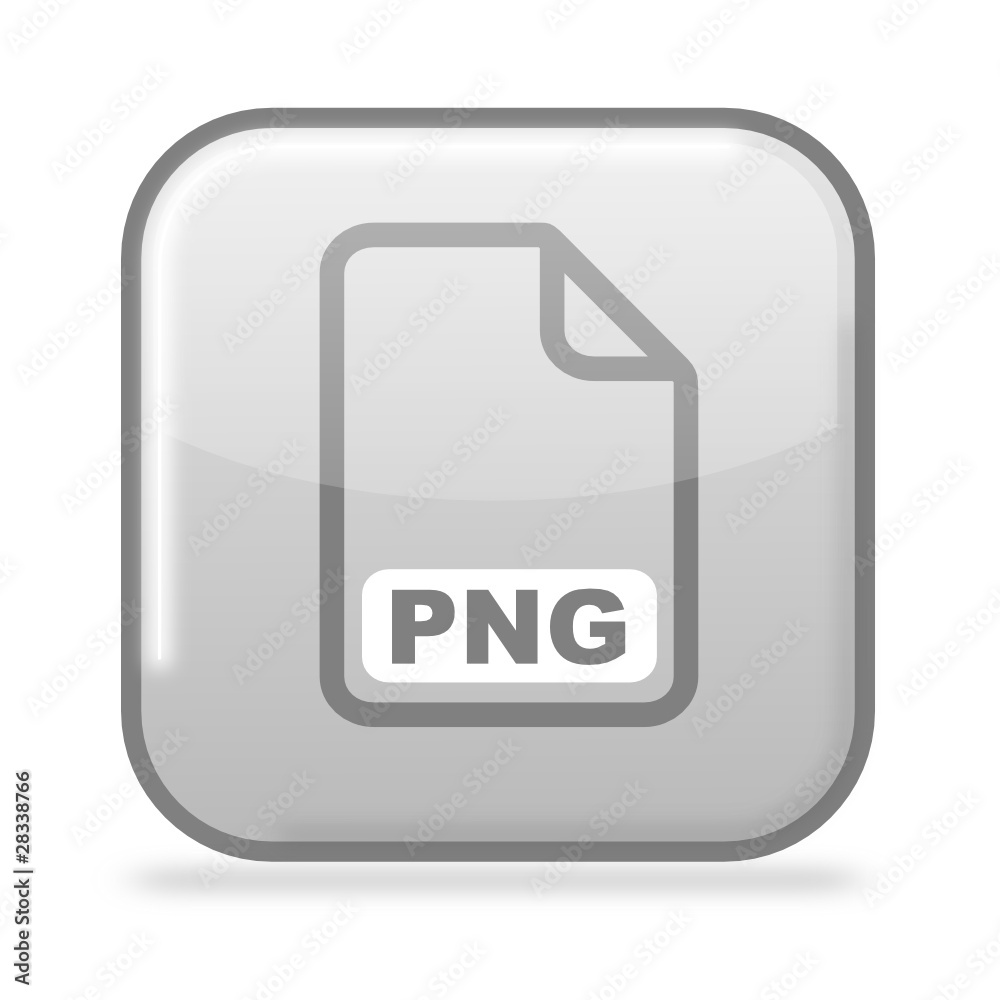Button PNG grau
