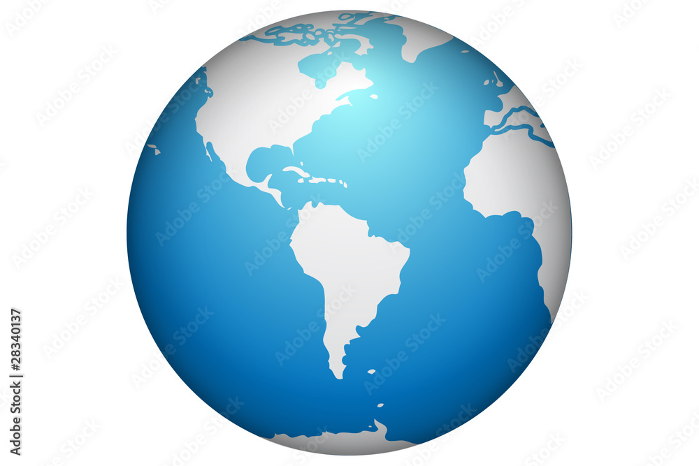 Earth Web button icon