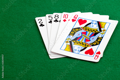 Poker hand high card