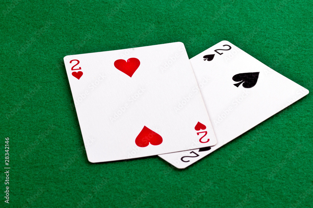 Obraz premium Pair of deuces