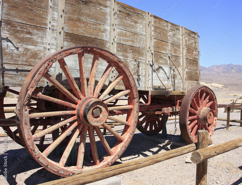 Borax Wagon, Death Valley