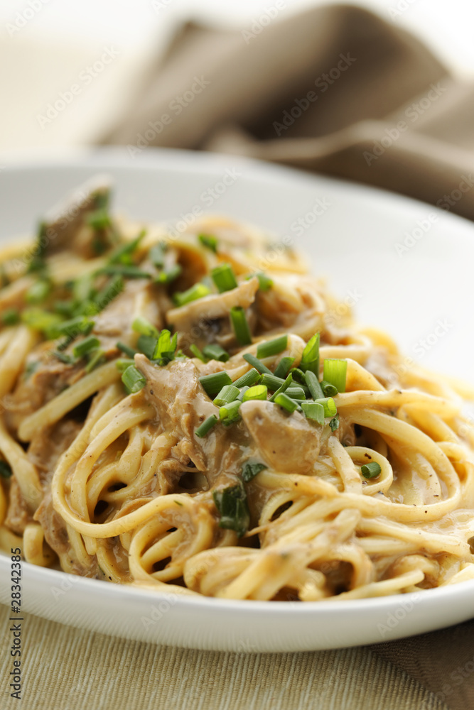 duck pasta with mushroom sauce duck pasta with mushroom sauce