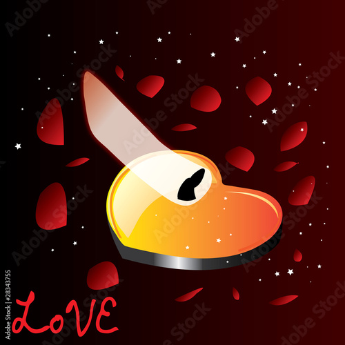 Love candle