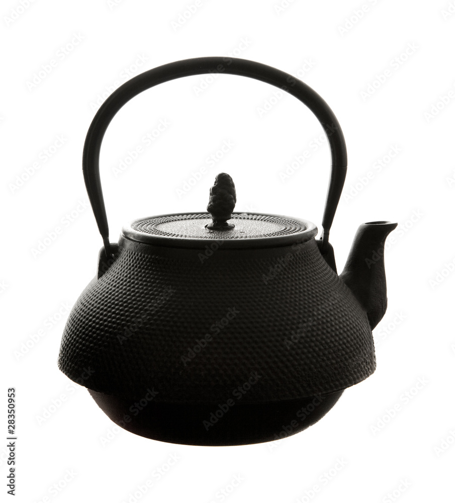 black cast iron traditional japanese teapot (tetsubin) black cast iron traditional japanese teapot (tetsubin)