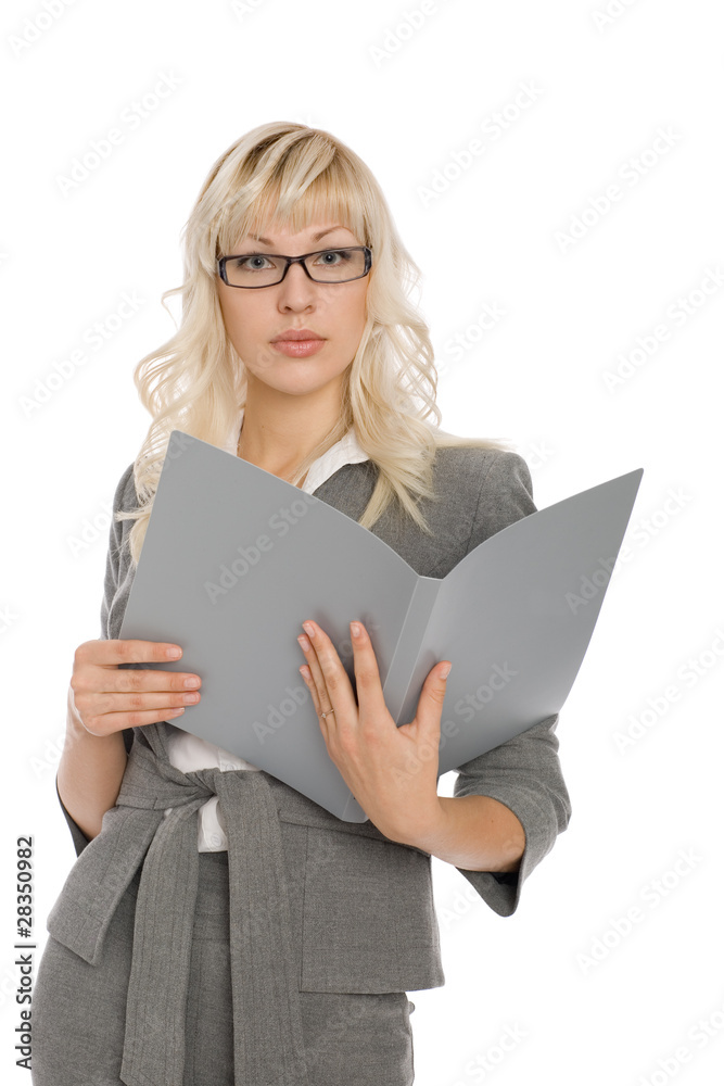 Attractive young businesswoman Attractive young businesswoman