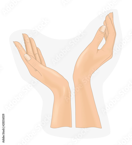 Human hands