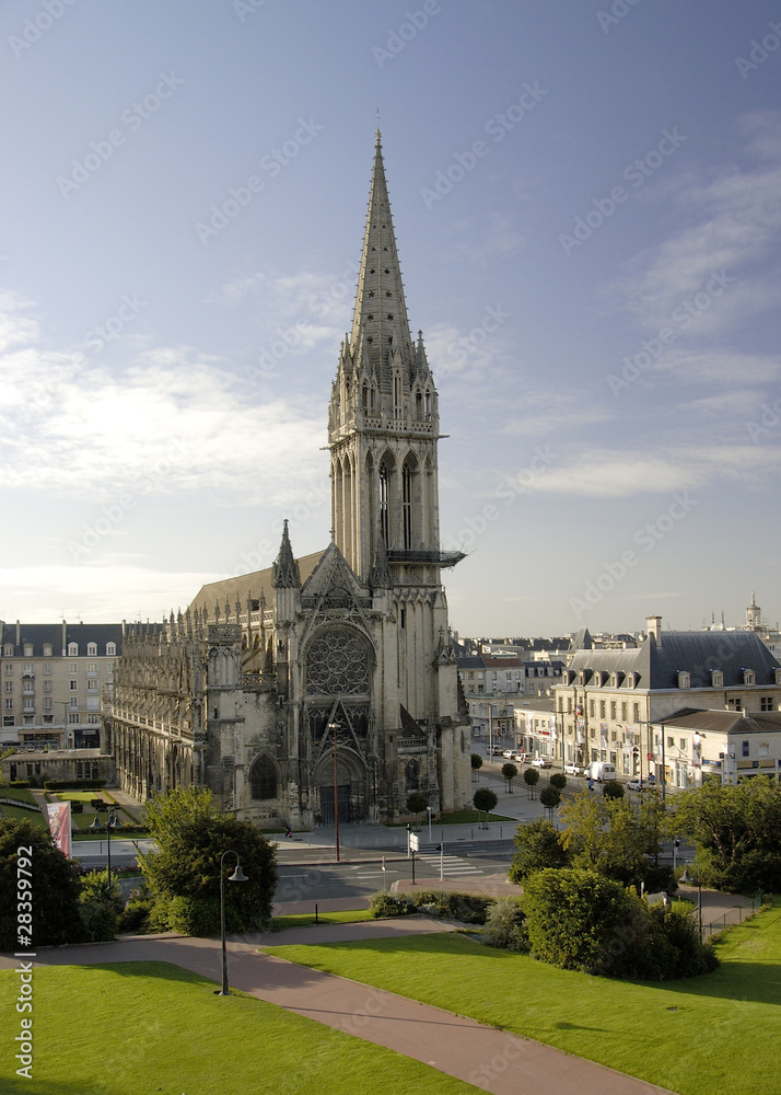 Church of St.-Pierre in Caen France