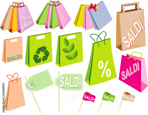 Gift package shopper and wrapping