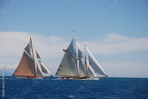 Classic Yacht sailing race