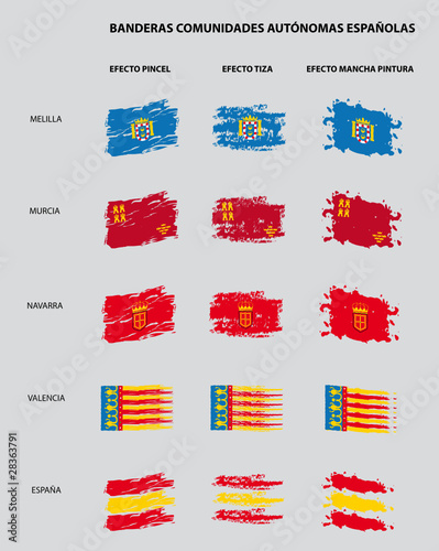 banderas españa M-N-V