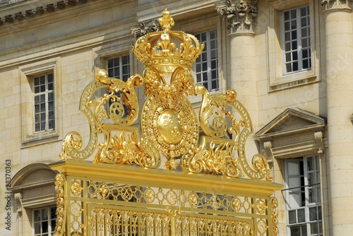 grille du chateau de Versailles