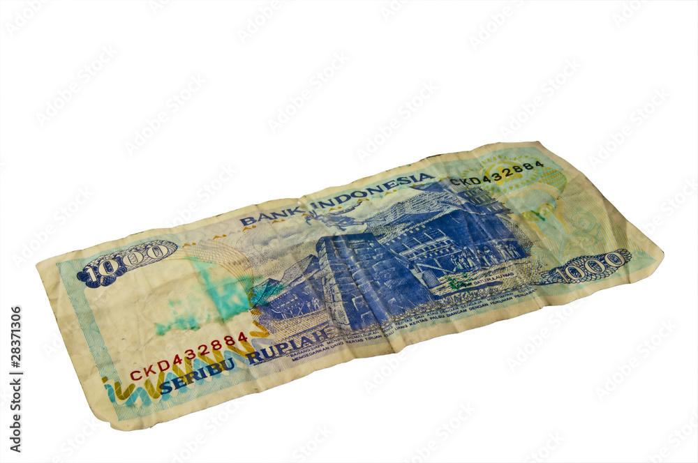 Indonesische Banknote Indonesische Banknote