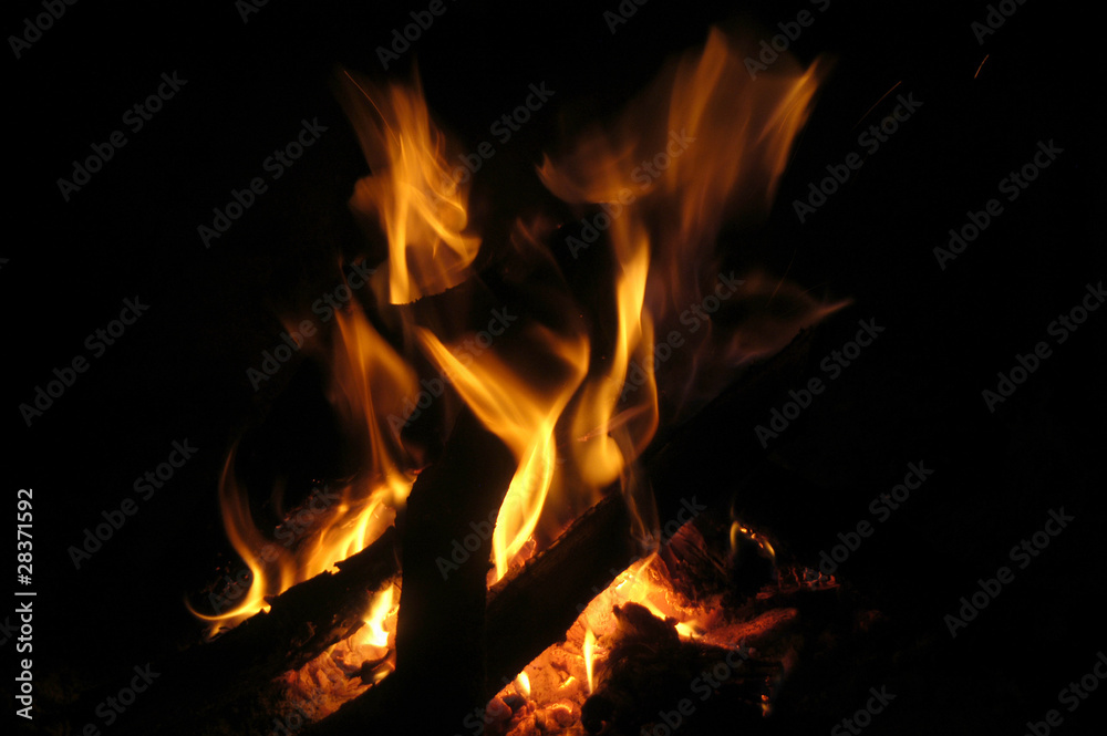 Textura de fuego Textura de fuego