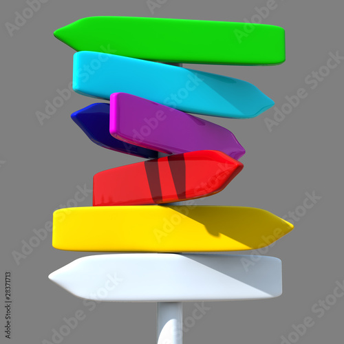 rainbow arrow