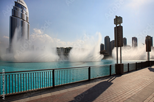 Burj Khalifa Performing Fountain. © Julia Mashkova