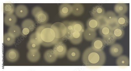 Abstract circles, blurred background