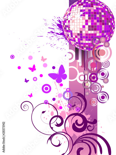 Party Poster - Frühling