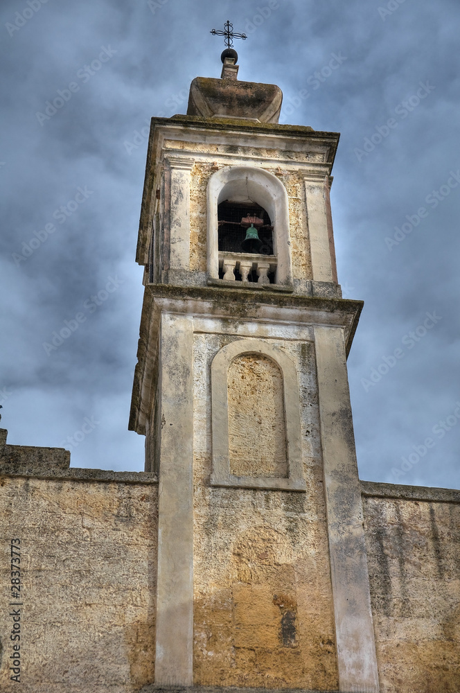 Belltower Church. Gioia del Colle. Apulia.