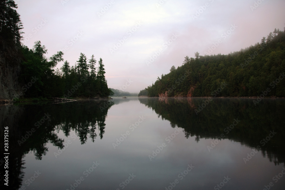 Fototapeta premium Fishing lake