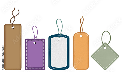 Collection of various tags