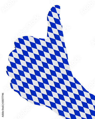 Bayerisches Handzeichen