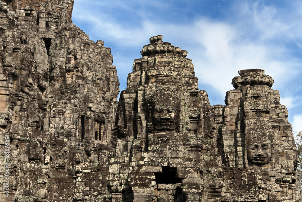 Faces of Bayon, Angkor Wat, Cambodia