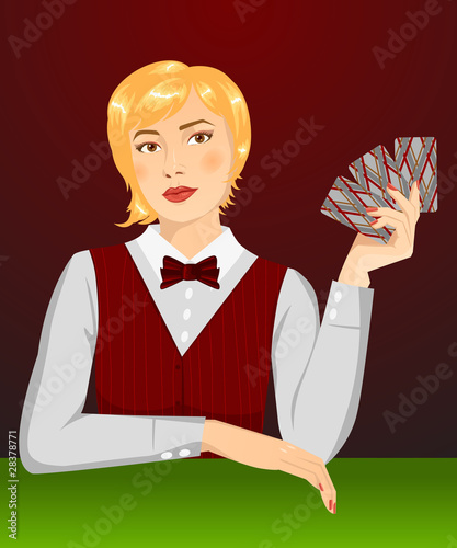 Casino croupier