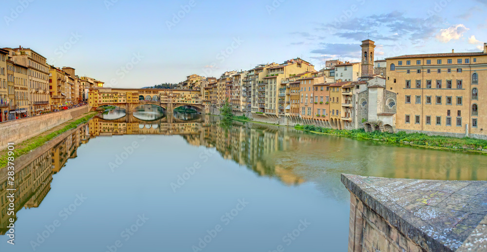 The Ponte Vecchio - Panorama