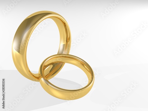 gold wedding rings