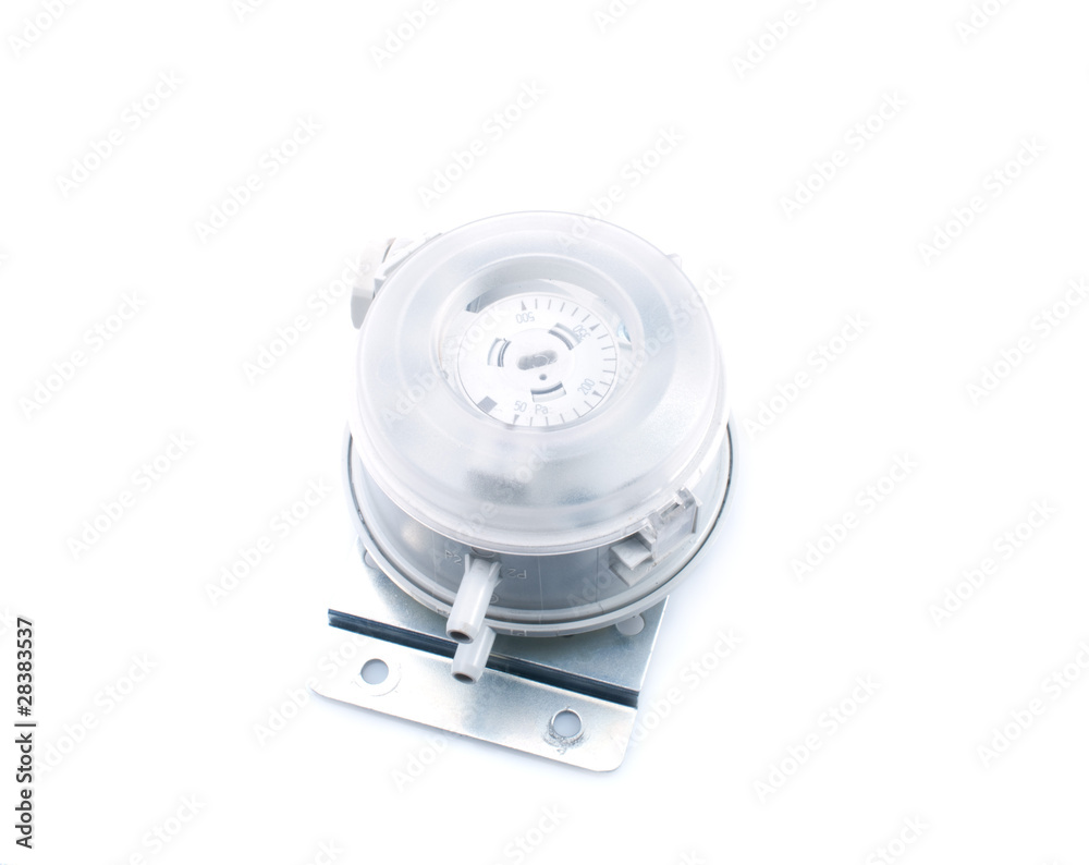 Naklejka premium The pressure gage