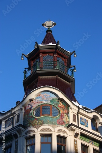 Canvas Print kaffeehaus riquet in leipzig