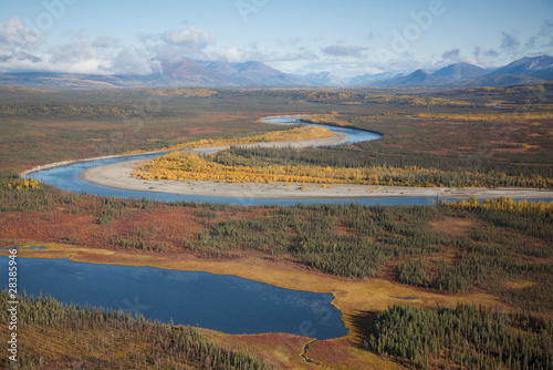 River Through a Valley