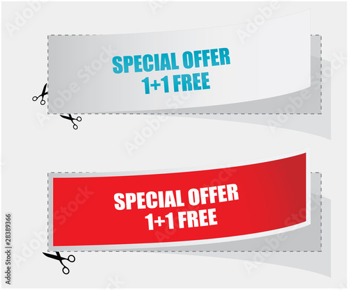 1+1 free labels