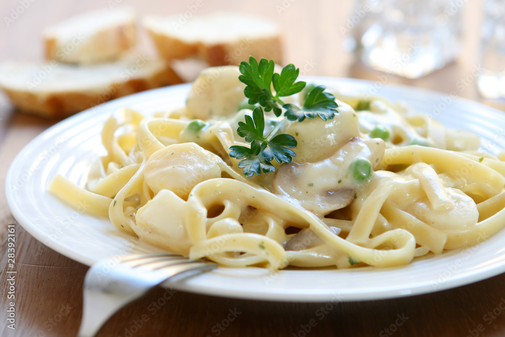 Seafood Fettuccine
