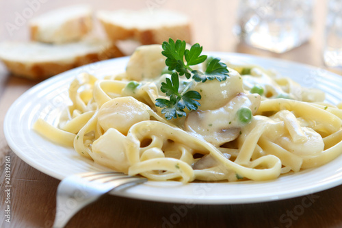 Seafood Fettuccine