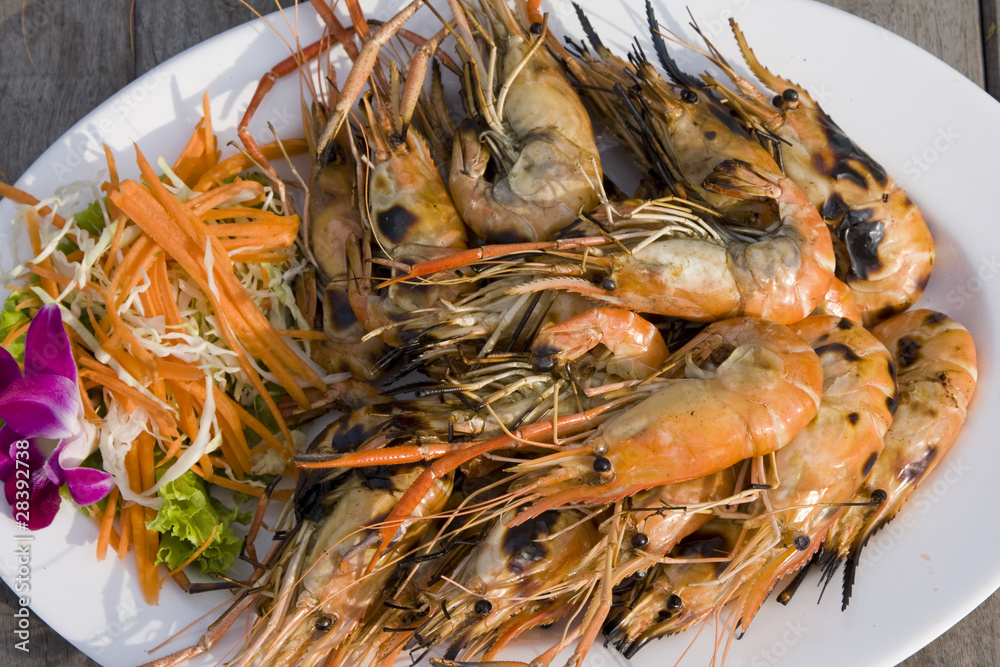 Boiled shrimp Boiled shrimp