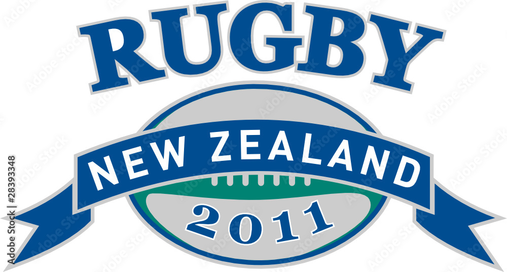 Fototapeta premium rugby new zealand 2011