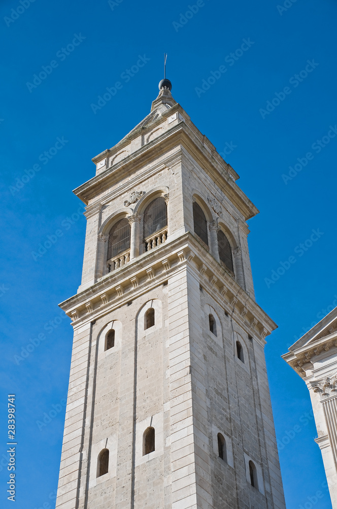 St. Rocco Belltower Church. Gioia del Colle. Apulia.