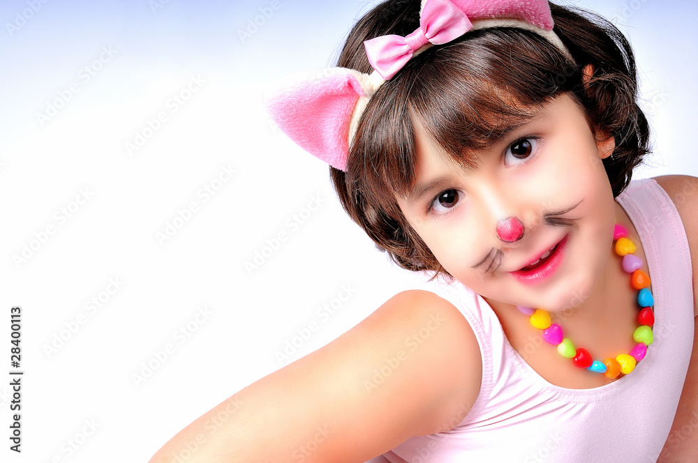 girl with pink tutu