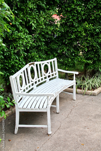 Chair in the garden