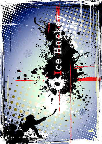 dirty ice hockey poster