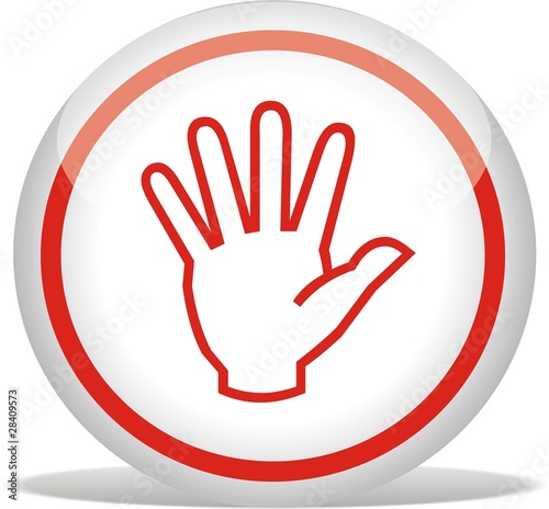 bouton halte