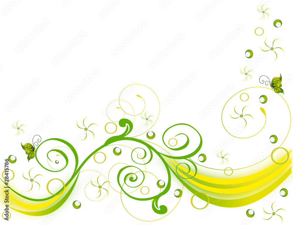 abstract flower Illustration vector spring summer abstract flower Illustration vector spring summer