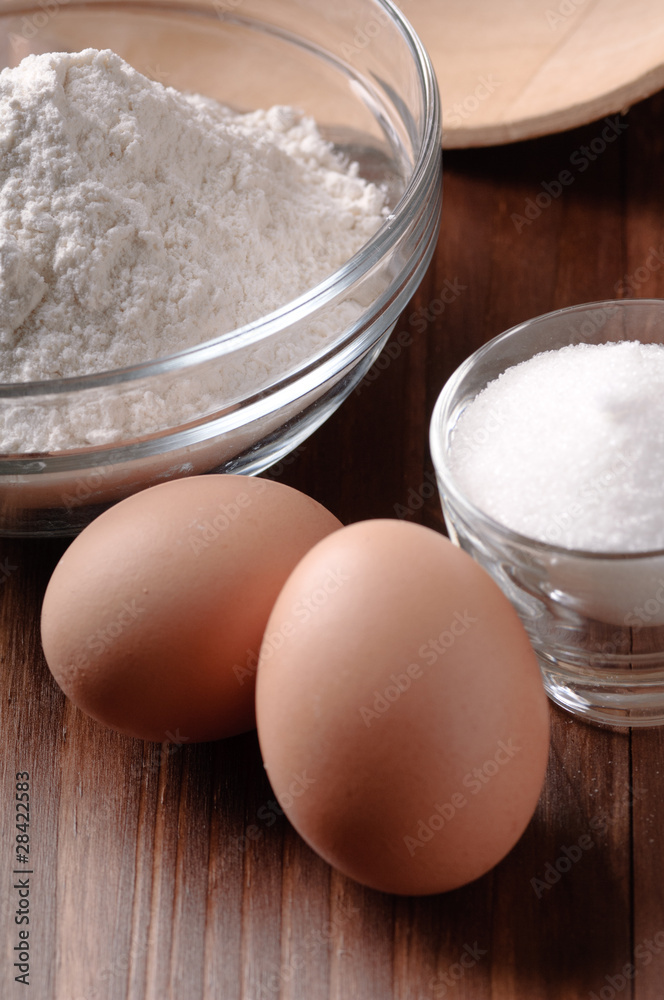 ingredients to make a cake ingredients to make a cake