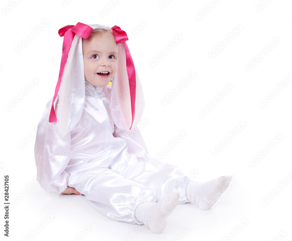 girl in fancy suit..