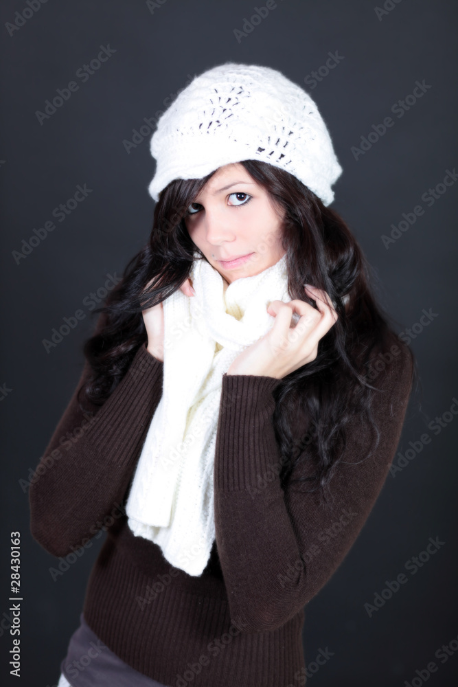 Portrait einer Jungen Frau Portrait einer Jungen Frau