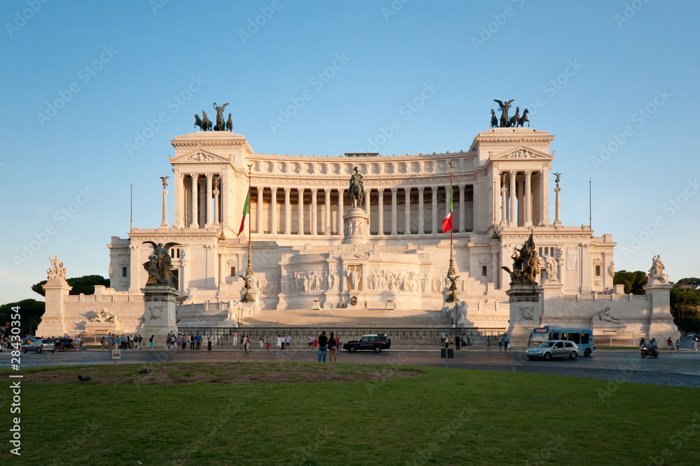 Fototapeta premium Monument of the Vittorio Emanuele II in Rome