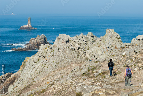 Bild auf Leinwand la pointe du raz en bretagne