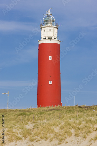 lighthouse  De Cocksdorp  Texel Island  Netherlands